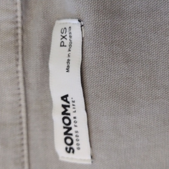 NWT Sonoma Goods For Life fieldstone shrunken jacket petite xs - Picture 2 of 9